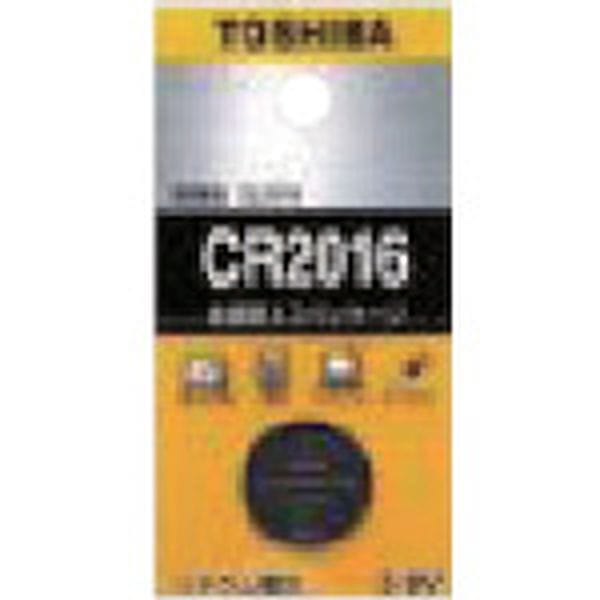 CR2016EC 807-1086 (株)東芝 東芝 コイン形リチウム電池