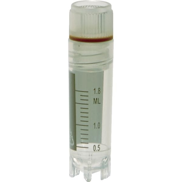 CT5F25IS 379-8515 クライオチューブ(凍結保存用チューブ) 5ml 内ねじ 自立型 25個入