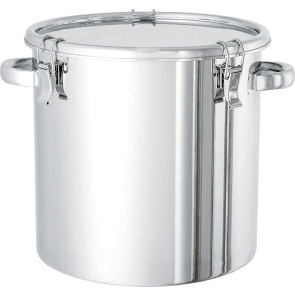 CTH24EP 114-5497 MONOVATE(株) MONOVATE 電解研磨処理済みステンレス密閉容器 10L