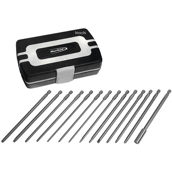 CTS561BITXL スナップオン Snap-on アダプター ビット 1/4 6角 シャンク 6" ロング (14個セット)