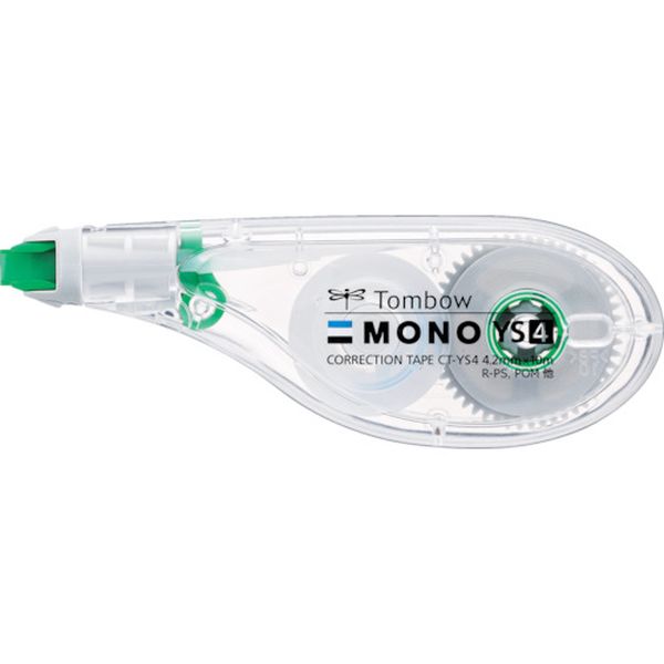 CTYS4 855-9982 (株)トンボ鉛筆 Tombow 修正テープ ヨコ引き モノYS4 グリーン