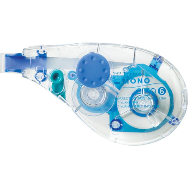 CTYUXN6 855-9974 (株)トンボ鉛筆 Tombow 修正テープ モノエルゴN6 ブルー
