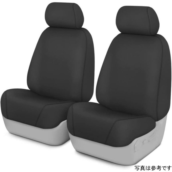 Covercraft 19年-20年 フォード F150 Polycotton SeatSaver Custom フロント Row Seat Covers - Charcoal