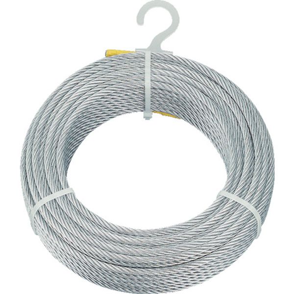 CWM5S20 489-1015 トラスコ中山(株) TRUSCO メッキ付ワイヤロープ Φ5mmX20m