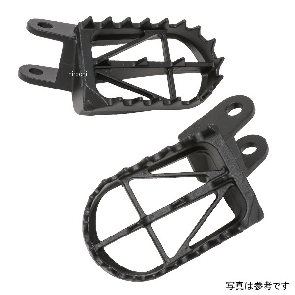 D3022 ジータ ZETA ワイドフットペグ 50ｍｍ クロモリ CRF1000L XR400、600、650