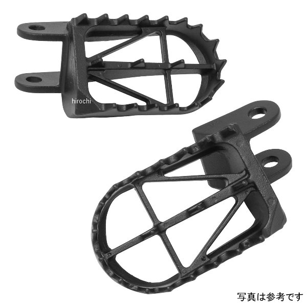 D3033 ジータ ZETA ワイドフットペグ 50mm クロモリ KLX250、300、D-TRACKER