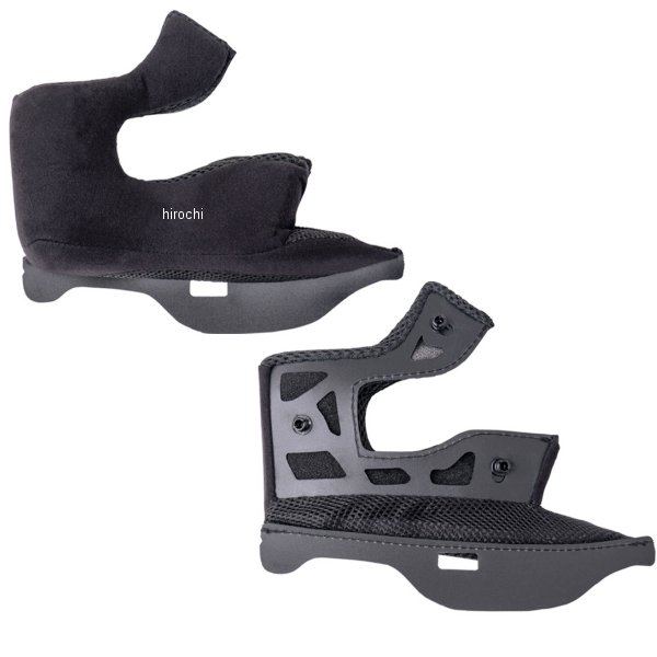 D3063 ディーエフジー DFG チークパッド エースヘルメット用 黒 Sサイズ