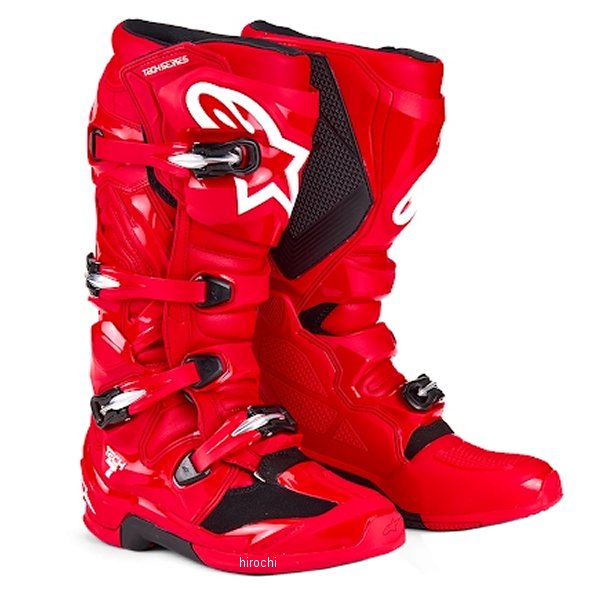 D3227 アルパインスターズ ブーツ TECH7 ブライトレッド 7サイズ(25.5cm)