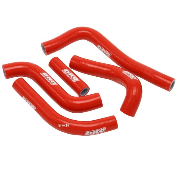 D47-02-720 ディーアールシー DRC ラジエターホースキット 21年以降 GASGAS MC250F 、350F 赤