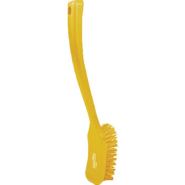 D9RESY 696-2379 ヒルブラシ(株) HillBrush ロングハンドルブラシ(ハード)黄 406X50