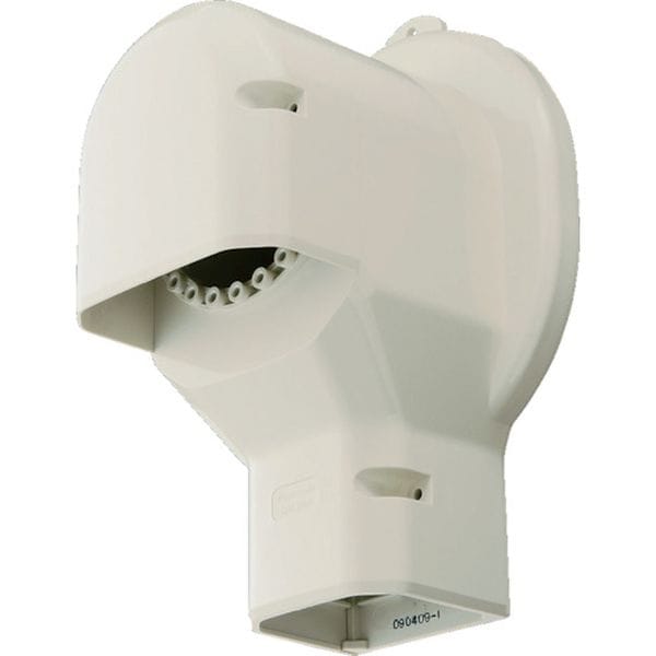 DAS2604S 828-9384 壁面取出しカバーPタイプ 排じん＆換気機能付きエアコン用 ホワイト