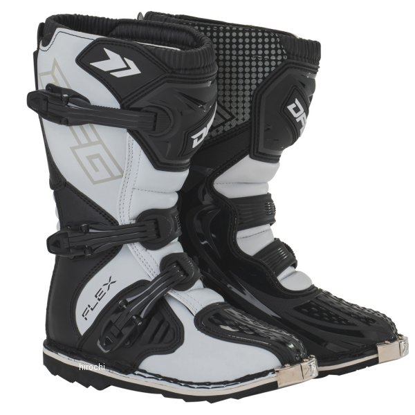 DG0451-102-035 ディーエフジー DFG フレックス ブーツ ユース 黒/白 23.0cm