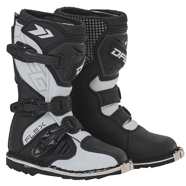 DG0452-102-032 ディーエフジー DFG フレックス ブーツ キッズ 黒/白 20.0cm