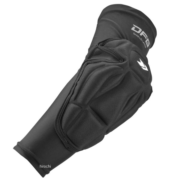 DG0802-1101 ディーエフジー DFG プロテクター シールドレイヤー エルボーガード 黒 S-Mサイズ