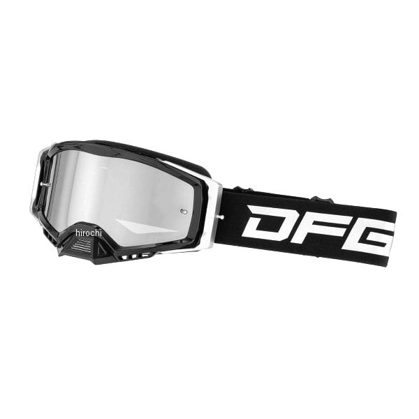 D8966 ディーエフジー DFG ブリッツゴーグル シルバーミラーレンズ ブラック/シルバー
