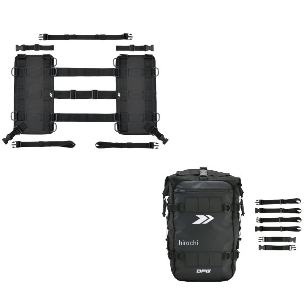 DG2801-0215 ディーエフジー DFG モジュールモトパック サイドバッグセット 15L オンロード