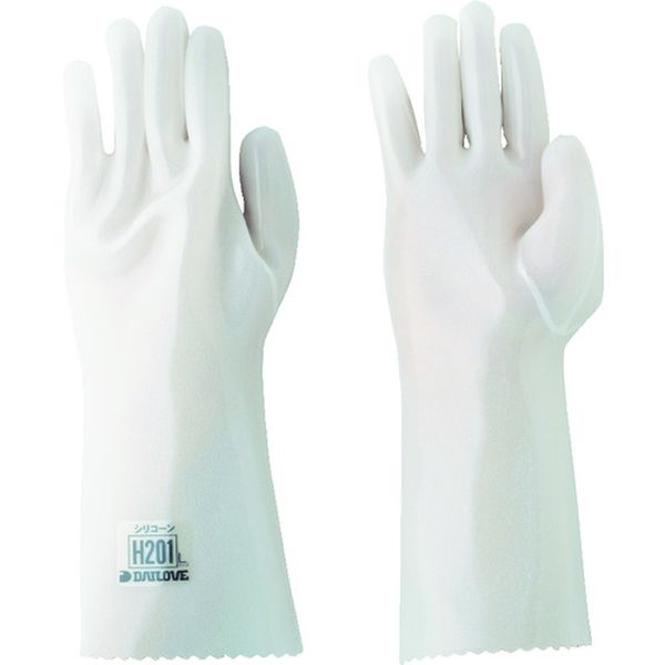 DH201L 721-9628 ダイヤゴム(株) DAILOVE 耐溶剤用手袋 ダイローブH201(L)