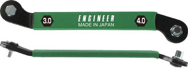 DHX02 819-3753 (株)エンジニア エンジニア 薄型ベントレンチ(HEX3.0×4.0mm)