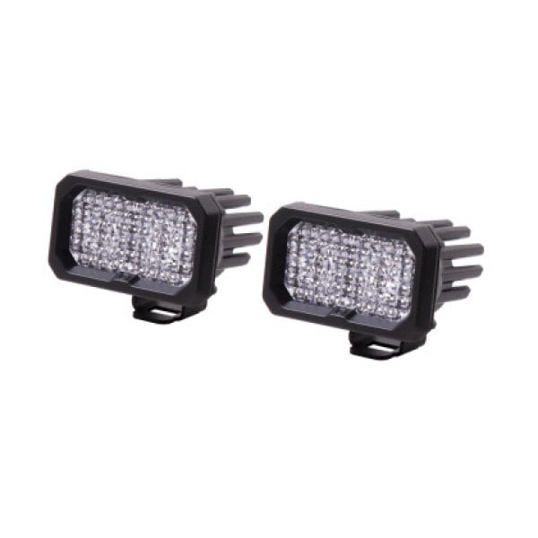 Diode Dynamics Stage Series 2 In LED Pod Sport - White Flood Standard RBL (2個)