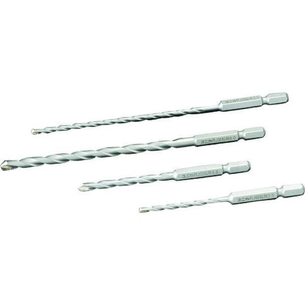 DP3RJ43 145-1293 ユニカ(株) ユニカ 充電ドライバービットドリル 4.3mm 3本セット
