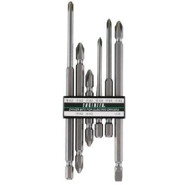 DR16 853-5751 (株)エンジニア エンジニア 電動ドライバー用ビットセット