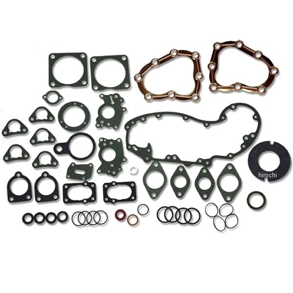 DS-173356 ガッツクローム エンジンコンプリートガスケットキット 40年-51年 WL