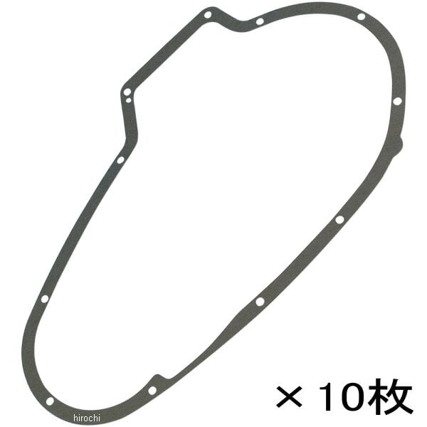 DS-174962 34955-67-A ジェームズ JAMES プライマリーカバー ガスケット 0.80mm 67年-76年 XL ペーパー (10個入り)