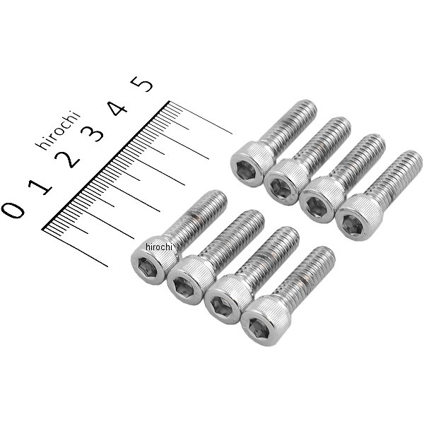 DS-190680 DRAG ボルトキット リフターベース L76年-99年 クローム/ローレット