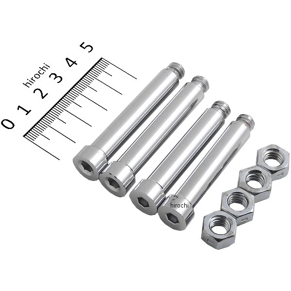 DS-190706 DRAG ボルトキット フロント キャリパーマウント 77年-83年 XL/FX クローム/ローレット