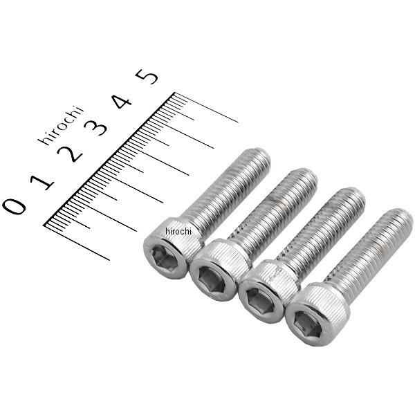 DS-190717 DRAG ボルトキット ハンドルバークランプ 74年-17年 Twin Cam クローム/ローレット