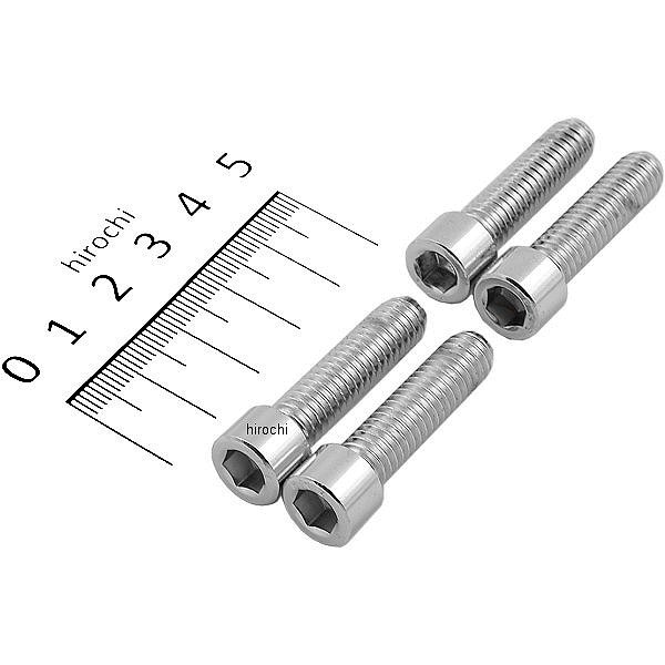 DS-190717S DRAG ボルトキット ハンドルバークランプ 74年-17年 クローム/無地