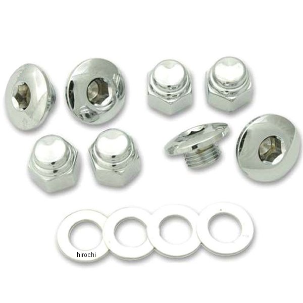 DS-190773 ガッツクローム ロッカーシャフトメッキ エンドキャップ セット