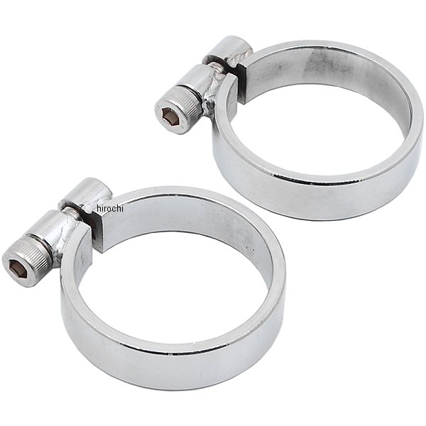 DS-203210 DRAG エキゾースト ポート クランプ 36年-65年 BigTwin、57年-85年 XL (2個入り)