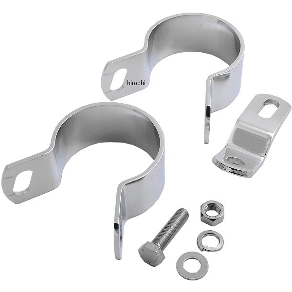 DS-209970 DRAG ミッドウェイエキゾースト 取り付けキット 91年-05年 ダイナ、FXR (2個入り)