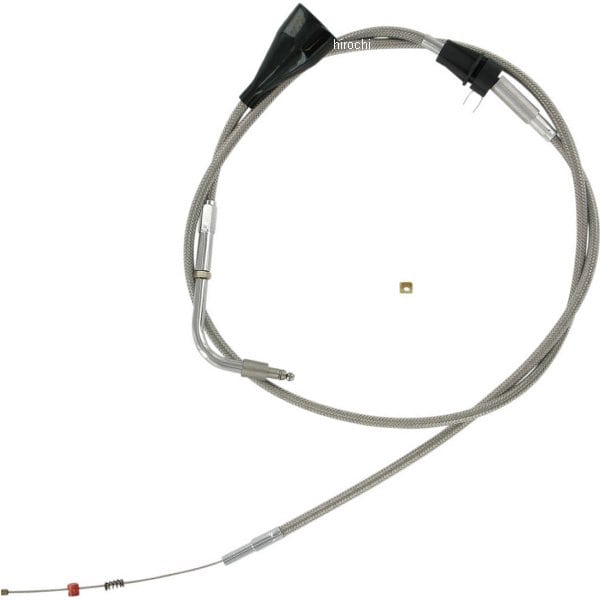 DS-223576 102-30-41001-03 バーネット Barnett アイドルケーブル 40インチ ステンレス 02年-07年 FLHR、02年 FLHT クルーズ対応