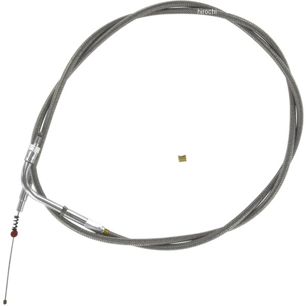 DS-223989 102-30-40007 バーネット Barnett アイドル ケーブル 44インチ ステンレス 85年-89年 FLHT、81年-89年 FLTC 56327-81B