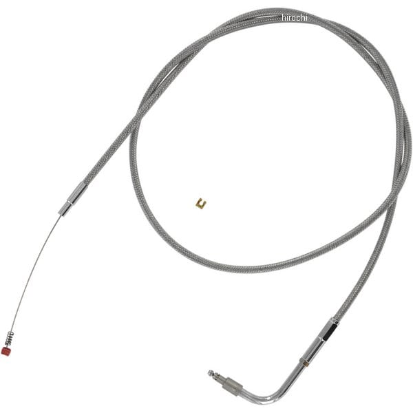 DS-224000 102-30-40009-06 バーネット Barnett アイドルケーブル 48インチ ステンレス 96年-01年 FLHT FLHR、96年-00年 FLTR