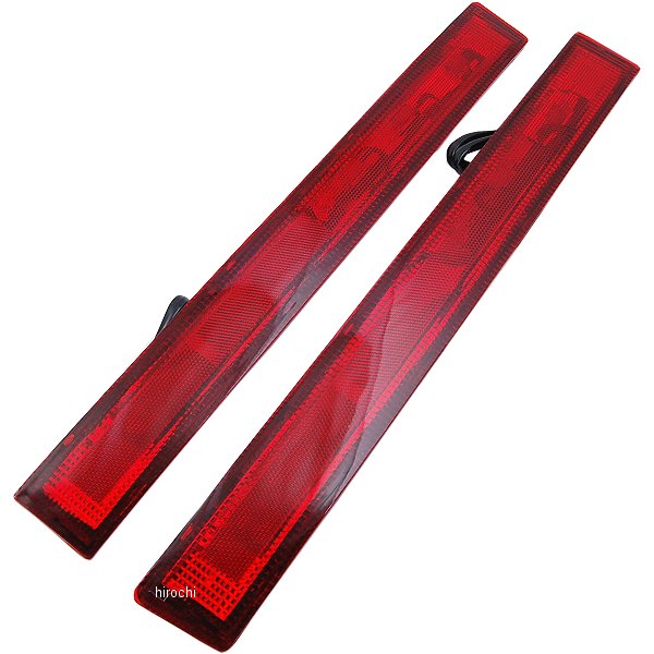 DS-280821 Parts Unlimited ライトセット サドルバッグサイド用 88年-00年 ゴールドウイング GL1500 赤