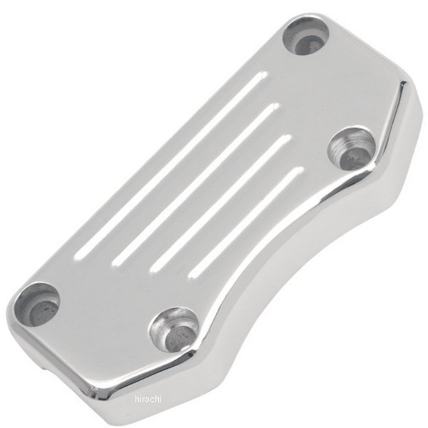DS-290652 DRAG 1インチ、1.25インチ バッファロー ハンドルバー トップ クランプ クローム ボールミル