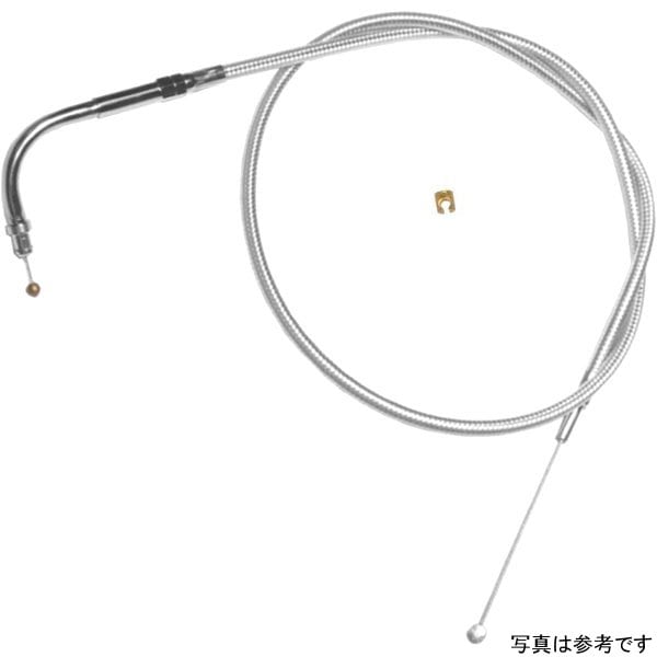 DS-3351 3351S マグナム MAGNUM スロットルケーブル 32.75インチ S&Sキャブ用 クローム 84年-95年 BigTwin、86年-95年 XL