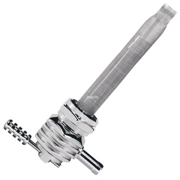 DS-390509 6311-CHF ピンゲル PINGEL フューエルバルブ ペットコック 180°内側22mm六角 フィン
