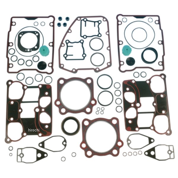 DS-174204 17055-99 ジェームズ JAMES ガスケットキット 99年-04年 Twin Cam 95