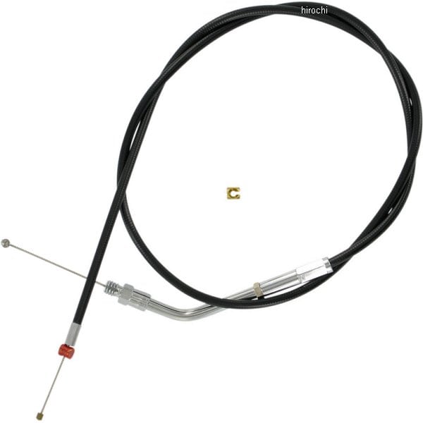 DS223343 101-30-30006-06 バーネット Barnett スロットルケーブル 38インチ 黒 96年-03年 XLH1200、XLH883