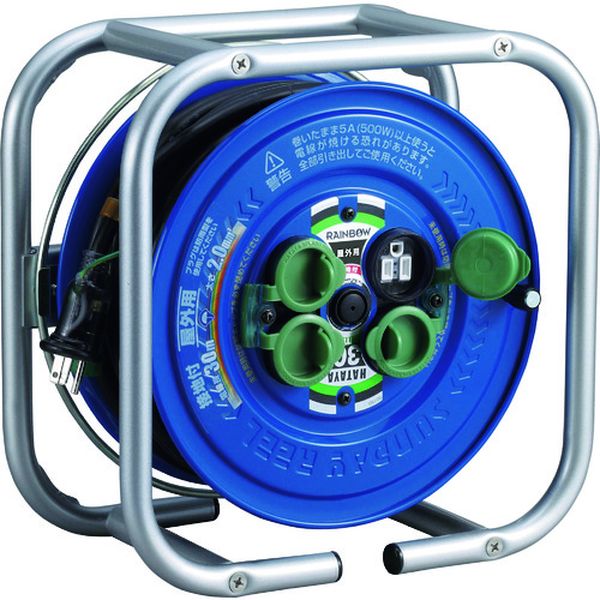 DSG30K 868-8406 (株)ハタヤリミテッド ハタヤ 段積みリールケーブルタイプ 標準型 接地付