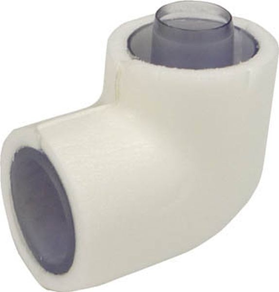 DSH25NED 819-2649 ドレンホース用VP管エルボ(保温材付き) 適合ドレンホースDSH-25N