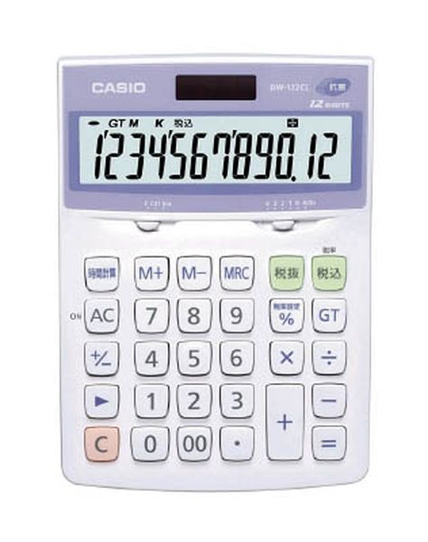 DW122CLN 788-5938 カシオ計算機(株) カシオ 電卓(抗菌、SIAA登録モデル)