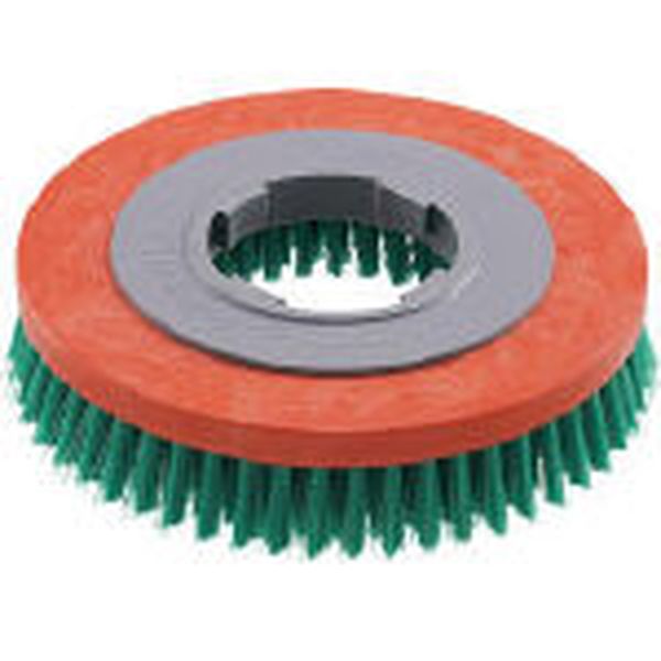 E13T 336-6669 山崎産業(株) コンドル 床洗浄機器 ポリシャー用 ワンタッチトーロンブラシ 12インチ