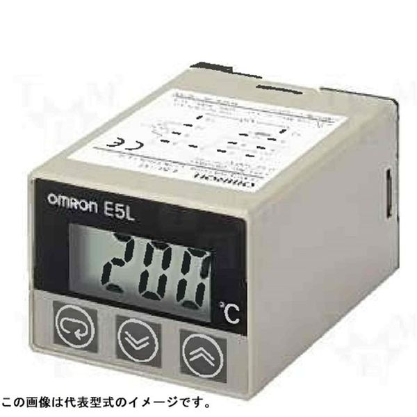 E5LC0100 150-5172 オムロン(株) OMRON 電子サーモ デジタル設定 0～100℃