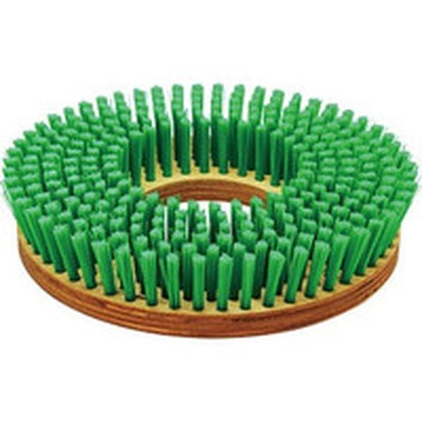 E912 500-9006 山崎産業(株) コンドル 床洗浄機器 ポリシャー用 トーロンブラシ 12インチ