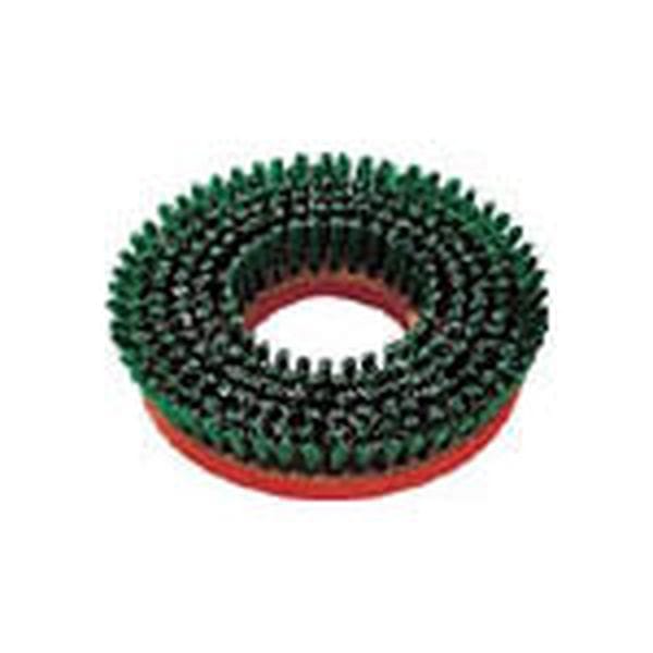 E98 500-8981 山崎産業(株) コンドル 床洗浄機器 ポリシャー用 トーロンブラシ 8インチ